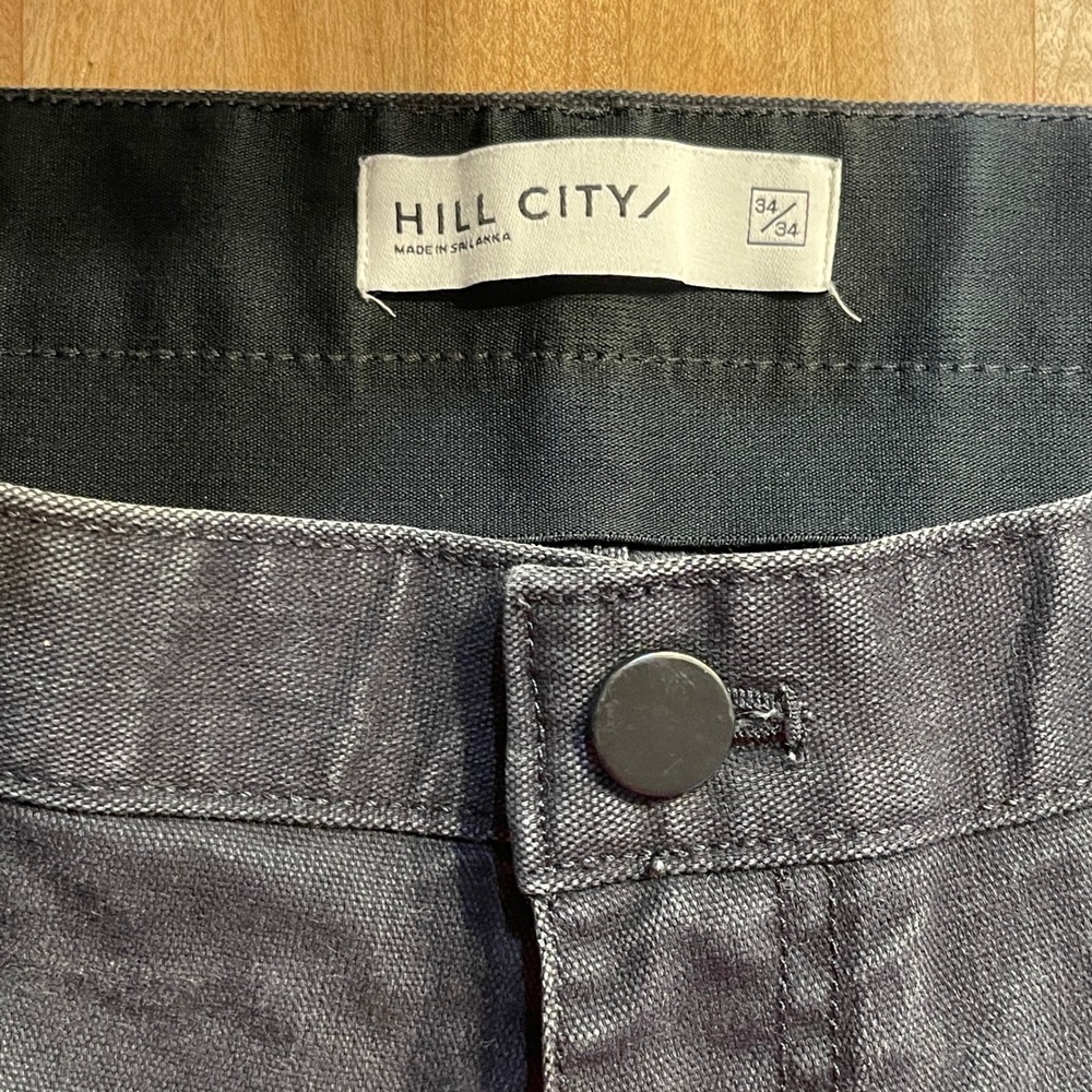 Hill City Mens 6-Pocket Workwear Pant Slim Moonless Night 34x34 396396-01 - Picture 3 of 6